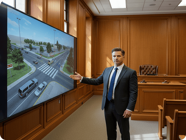 courtroom man